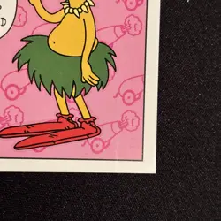 Sideshow Bob S9 | The Simpsons 1993 Skybox Series 1 | Trading Card. Blemish - Image 3