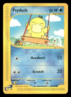 Psyduck - 104/147 - Common - Aquapolis - Pokemon Card - LP - Image 1
