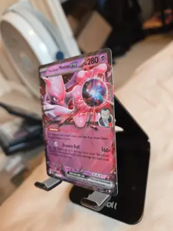 Team Rocket's Mewtwo ex 081/182 Sv10: Destined Rivals Holo Pokemon Trading Card - Image 3
