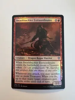 Swashbuckler Extraordinaire - FOIL - MTG CLB: Battle for Baldur's Gate - NM - Image 1