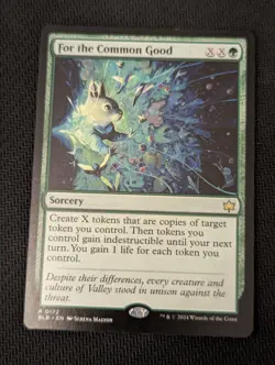 For the Common Good / Magic MTG / Bloomburrow - Rare - NM - Image 1