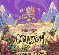SECRET LAIR COMMANDER DECK: GOBLIN STORM Sealed and ready to ship - Image 1