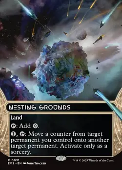 Nesting Grounds-Edge Of Eternities: Stellar Sights-Borderless-Foil-31-NM - Image 1
