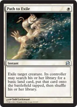 Hero Deal, English - 1 x MTG Path to Exile Modern Masters - Image 1