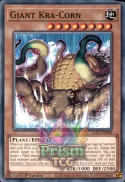 1st ed Giant Kra-Corn common ALIN-EN098 Yugioh - Image 1