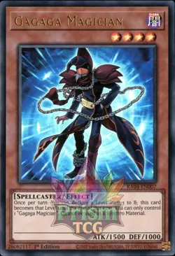 1st ed Gagaga Magician ultra rare RA04-EN007 Yugioh - Image 1