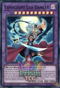 1st ed Lunalight Leo Dancer super rare RA04-EN053 Yugioh - Image 1
