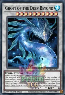 1st ed Ghoti of the Deep Beyond super rare RA04-EN060 Yugioh - Image 1