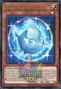 1st ed Astral Kuriboh ultra rare RA04-EN040 Yugioh - Image 1
