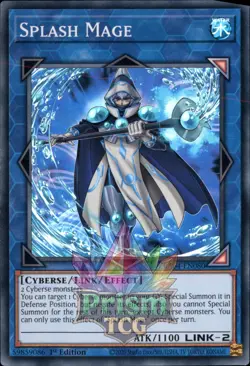 1st ed Splash Mage super rare RA04-EN080 Yugioh - Image 1