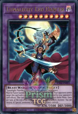1st ed Lunalight Leo Dancer ultra rare RA04-EN053 Yugioh - Image 1