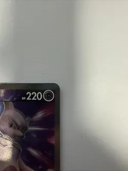 Pokemon Mewtwo v TCG Sword & Shield SWSH229 Holo Promo Card Near Mint Condition - Image 4