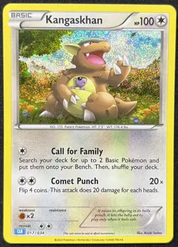 POKEMON~KANGASKHAN~CLB~017/034~HOLO~CARD GAME CLASSIC COLLECTION~NM~ENG - Image 1