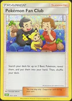 POKEMON~POKEMON FAN CLUB~CLV~022/034~HOLO~CARD GAME CLASSIC COLLECTION~NM~ENG - Image 1