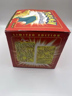 Pokemon Charizard 23k Gold-Plated Card Burger King 1999 - Image 3