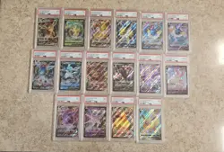 Pokemon Cards Eevee Evolutions Lot PSA Graded 5-10 READ DESCRIPTION - Image 1
