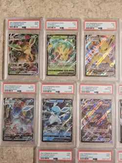 Pokemon Cards Eevee Evolutions Lot PSA Graded 5-10 READ DESCRIPTION - Image 2
