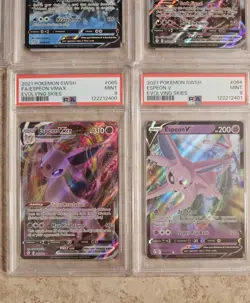 Pokemon Cards Eevee Evolutions Lot PSA Graded 5-10 READ DESCRIPTION - Image 4