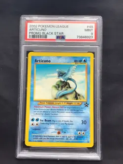 Pokemon Cards: Wizards Black Star Promo: Articuno 48 PSA 9 - Image 1