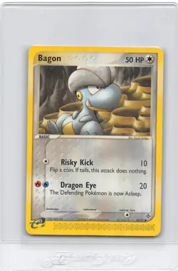BAGON 50/97 - NON-HOLO - COMMON - Ex Dragon - e-READER 2003 POKEMON CARD - LP - Image 1