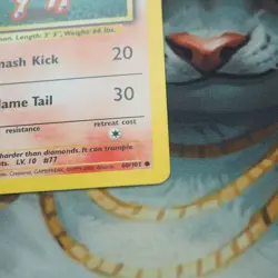 Ponyta 60/102 Pokemon Base Set 4th Print 1999-2000 Played Single Card TCG WOTC - Image 3