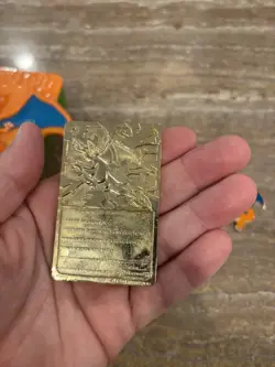 Charizard #06 23k Gold Plated Card Burger King Promo Pokemon pin and more - Image 3
