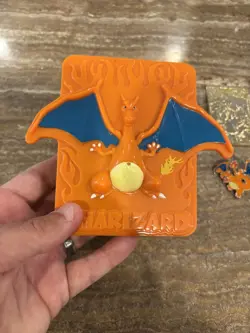 Charizard #06 23k Gold Plated Card Burger King Promo Pokemon pin and more - Image 4