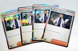 Pokemon Cards 2023 S&V Base Playset Professor's Research Holo 190/198 x4 4x - Image 1