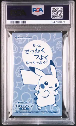 PSA 10 Poncho Pikachu Charizard Y Mega Campaign Business Card Japanese Pokemon - Image 4