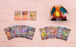 Pokemon TCG Charizard ex Super-Premium Collection Foil Promo Cards &Boosters - Image 4