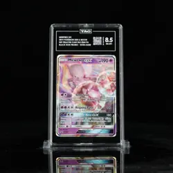 Detective Pikachu - Mewtwo GX SM196 Black Star Promo with Oversized Card - Image 1