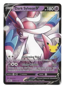 Dark Sylveon V SWSH134 SWSH: Sword & Shield Promo Cards Holo Pokemon TCG - NM - Image 1