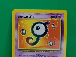 Pokemon Unown J 38/53 Black Star Promo Rare Card NM - Image 2