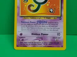 Pokemon Unown J 38/53 Black Star Promo Rare Card NM - Image 3