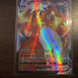 Charizard VMAX - 020/189 - Pokemon Darkness Ablaze Sword & Shield Rare Card NM - Image 2