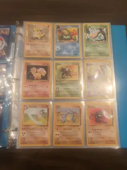 Vintage Pokemon Cards in Binder - Image 2