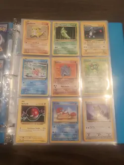Vintage Pokemon Cards in Binder - Image 3