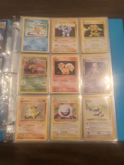 Vintage Pokemon Cards in Binder - Image 4