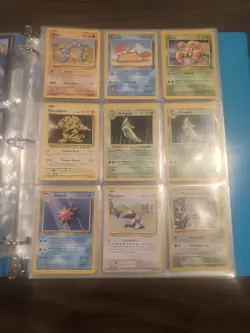 Vintage Pokemon Cards in Binder - Image 5