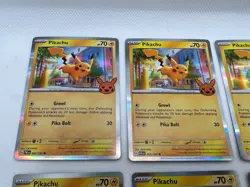 Pokemon Card PIKACHU 062/193 Trick or Trade 2023 with Halloween Stamp Holo (8) - Image 3