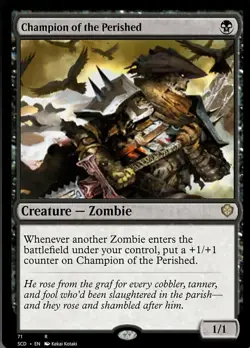 1 x Champion of the Perished - Starter Commander Decks - NM-Mint - MTG - Image 1