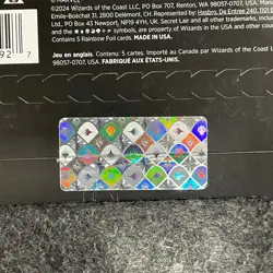 MTG: Secret Lair x Marvel Storm Rainbow Foil Edition, Sealed Sleeve has Wear - Image 4