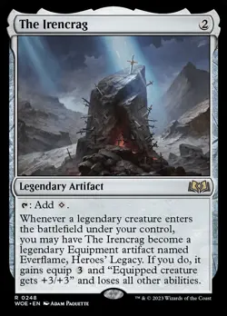 1x The Irencrag - NM - See Pic for Set - SPARROW MAGIC mtg - Image 1