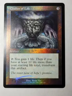 Chalice of Life/Chalice of Death -Retro Frame Foil- INNISTRAD REMASTERED mtg NM - Image 1