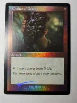 Chalice of Life/Chalice of Death -Retro Frame Foil- INNISTRAD REMASTERED mtg NM - Image 2