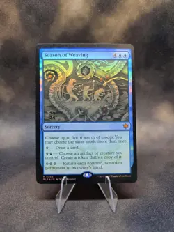 Season of Weaving Bloomburrow Foil - Image 1