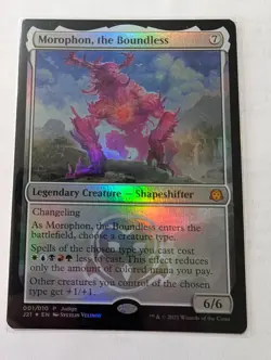 MTG Morophon, the Boundless - Judge Promos Foil - NM - Image 1