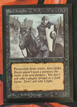 Collector's Edition - Black Knight - CE - Magic the Gathering - NM - Near Mint - Image 1