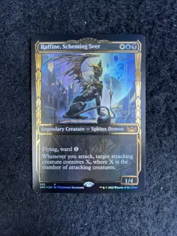Raffine, Scheming Seer (Gilded Foil) Streets of New Capenna Foil - Image 3