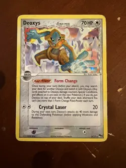 Deoxys (Delta Species) 2/17 POP Series 4 Holo Pokemon card english - Image 1